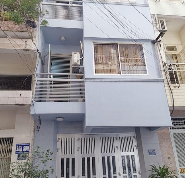 Bán nhà 2 mặt tiền Phan Văn Trị - Huỳnh Mẫn Đạt, P2, Quận 5, nhà mới 4 tầng, ngang 4,3m rất rộng