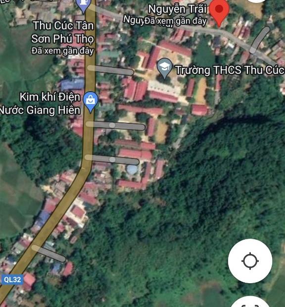 CHÍNH CHỦ CẦN BÁN LÔ ĐẤT ĐẸP NGAY TRUNG TÂM 2 THU CÚC, HUYỆN TÂN SƠN, PHÚ THỌ