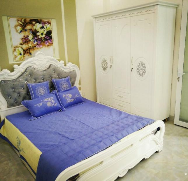 Cho thuê nhà 1 trệt 3 lầu đường Đồ Chiểu P1 VT, đầy đủ nội thất