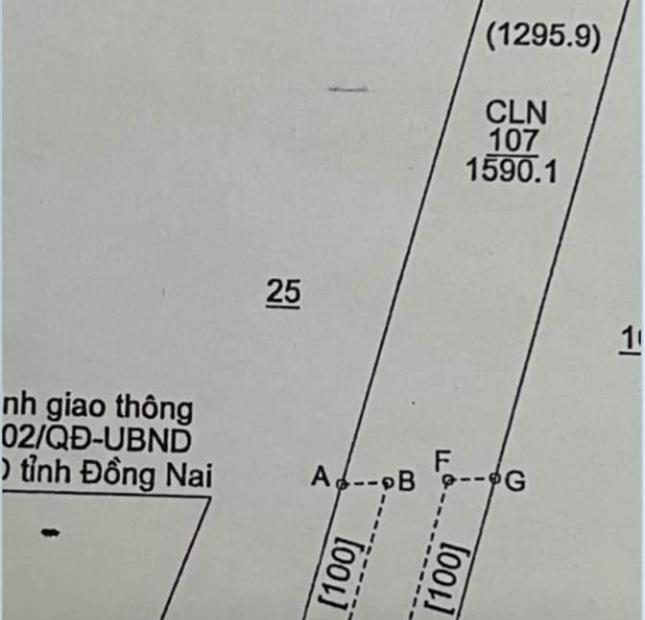 Chính chủ cần bán lô đất thổ cư tại Xã Bảo Hòa - Huyện Xuân Lộc - Tỉnh Đồng Nai
