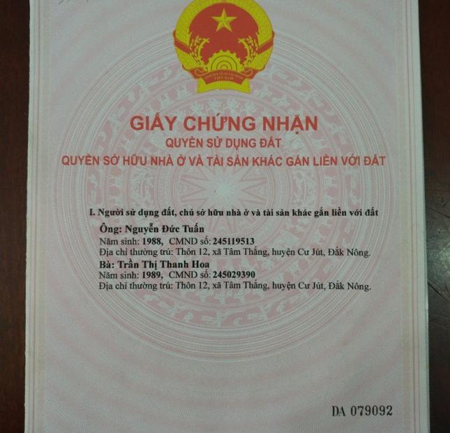 CHÍNH CHỦ CẦN BÁN 2 LÔ ĐẤT GIÁ RẺ tại TT Ea T’Ling, Huyện Cư Jút, Đắk Nông