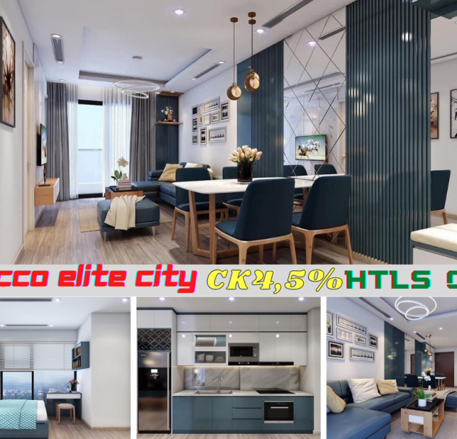  Thật dễ dàng sở hữu căn hộ 2PN-3PN tòa B đẹp nhất dự án Tecco Elite City