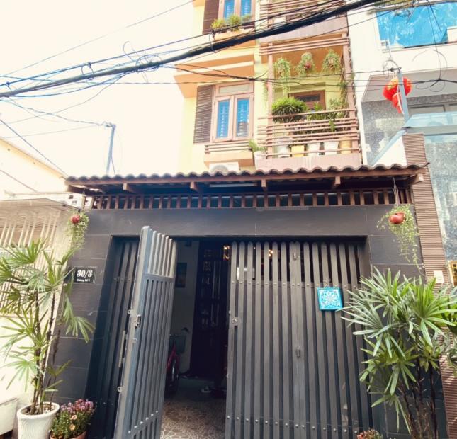 Bán nhà hẻm xe hơi Dương Quảng Hàm gần CityLand và Emart 4x15m tặng nội thất