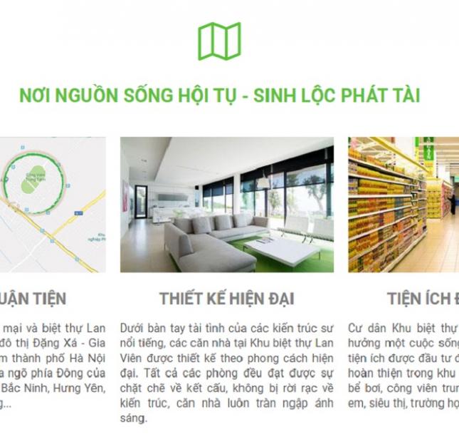 Biệt thự liền kề 132m2 Khu đô thị Đặng Xá, Gia Lâm, Hà Nội. Đầu tư sinh lời. Lh ngay 0989894845.