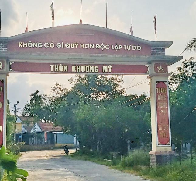 CHÍNH CHỦ CẦN BÁN LÔ ĐẤT ĐẸP THÔN KHƯƠNG MỸ, XÃ HOÀ PHONG, HUYỆN HOÀ VANG, ĐÀ NẴNG .
