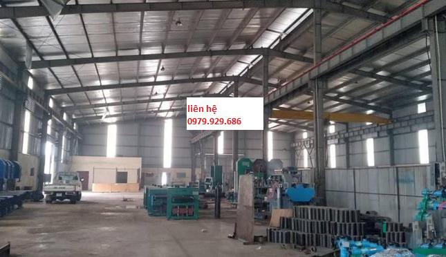 Cho thuê kho xưởng DT 1300m2 TT Đông Anh, Hà Nội.