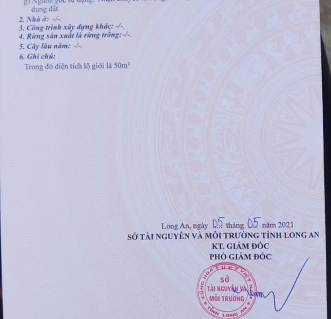 Đất nền mặt tiền TT.Đức Hòa Long An Thổ cư Sổ sẵn