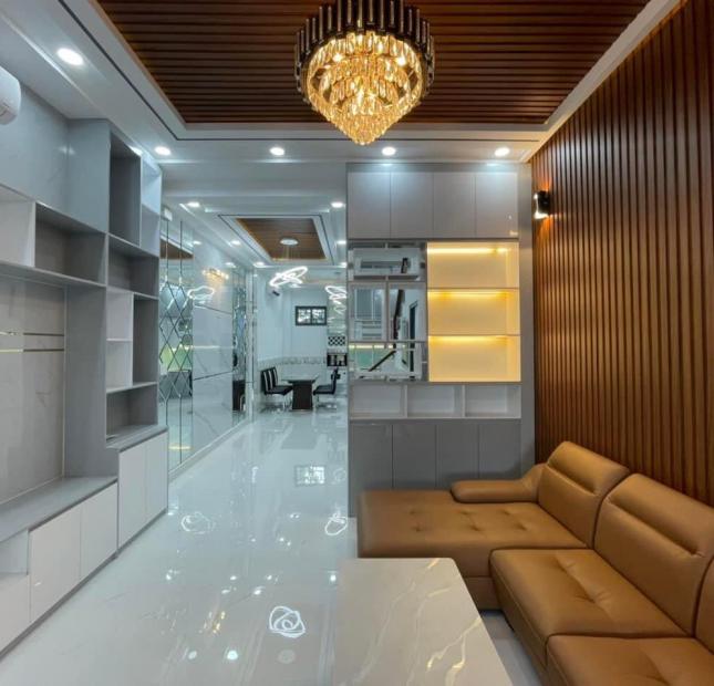 Bán nhà 5 lầu đẹp, ngang 5.2m, 80m2, Đường số 59, ngay CC Dream Home, 9.6 tỷ.