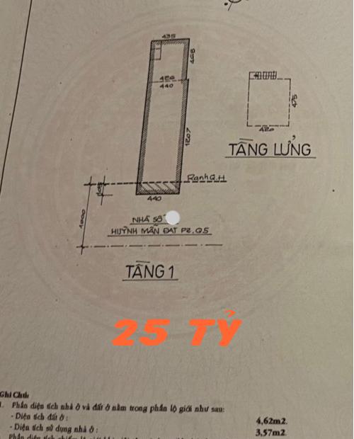 Bán nhà Mặt Tiền Huỳnh Mẫn Đạt, P2, Quận 5. Giá: 25 Tỷ.