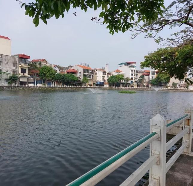 Biệt thự View Hồ Bồ Đề- Long Biên:145m 4T, MT:12m, Gara ô tô, KD tốt ở Vượng - Lộc
