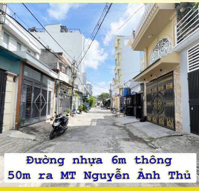 Q12.349. HXH THÔNG 6M, NGUYỄN ẢNH THỦ Q12, TẶNG NỘI THẤT SANG XỊN, 5 TẦNG, NHỈNH 6 TỶ.