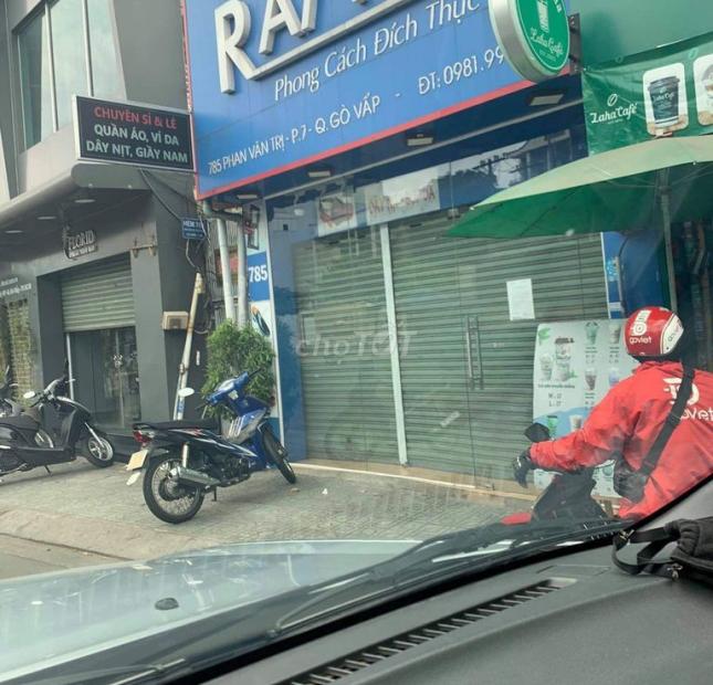 CẦN BÁN NHÀ MẶT TIỀN VỊ TRÍ SIÊU ĐẸP TẠI ĐƯỜNG PHAN VĂN TRỊ, PHƯỜNG 7, QUẬN GÒ VẤP, TP HỒ CHÍ MINH