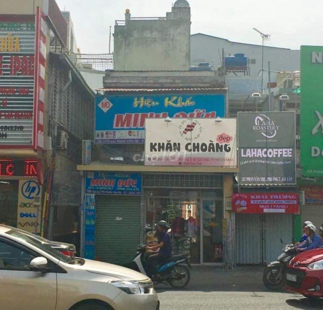 CẦN BÁN NHÀ MẶT TIỀN VỊ TRÍ SIÊU ĐẸP TẠI ĐƯỜNG PHAN VĂN TRỊ, PHƯỜNG 7, QUẬN GÒ VẤP, TP HỒ CHÍ MINH