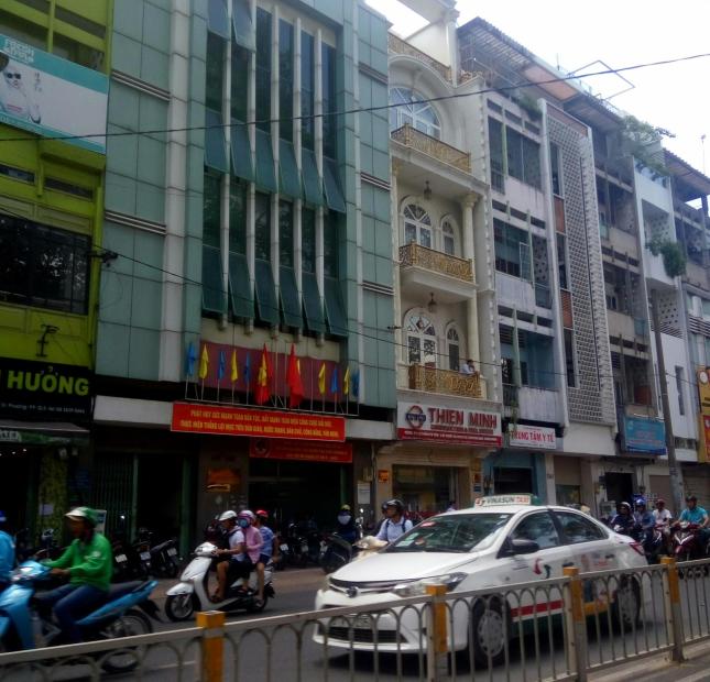 Bán tòa building MT ngay Ba Tháng Hai, Q. 10, 8x16m, hầm + 6 lầu thang máy, HĐ: 150tr/th, 40 tỷ
