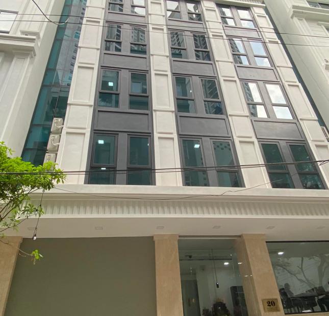 Bán tòa nhà Văn phòng phố Lê Văn Lương 165m, 8 tầng thang máy, giá 63 tỷ.