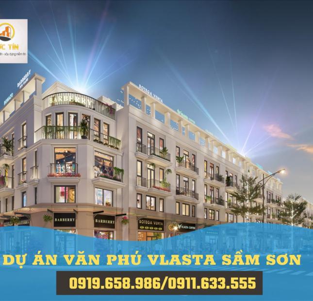 Bán đất nền dự án Văn Phú Vlasta Sầm Sơn giá gốc chủ đầu tư lh 0919658986