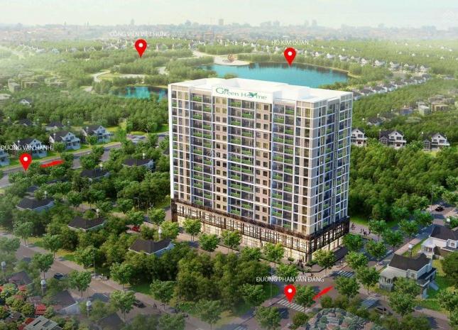 2 tỷ sở hữu ngay căn hộ 2 ngủ 71m2 tại dự án Phương Đông Green Home trung tâm Q. Long Biên