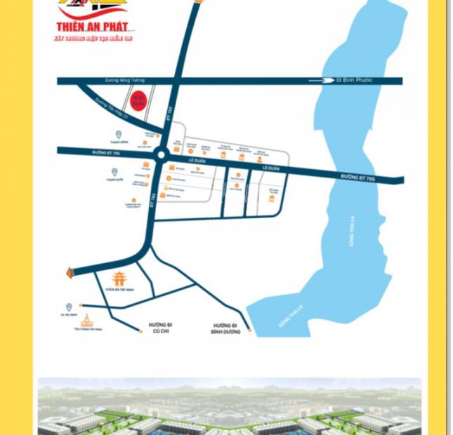 CẦN RA ĐI LÔ ĐẤT ĐẸP VỊ TRÍ TRUNG TÂM ẤP TÂN TRƯỜNG, XÃ TÂN HIỆP, HUYỆN TÂN CHÂU, TÂY NINH