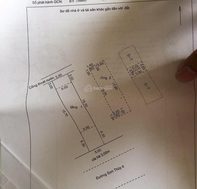 CHÍNH CHỦ CẦN BÁN NHANH NHÀ 2 TẦNG TẠI ĐƯỜNG THUỶ SƠN 4, PHƯỜNG HOÀ HẢI, NGŨ HÀNH SƠN, ĐÀ NẴNG.