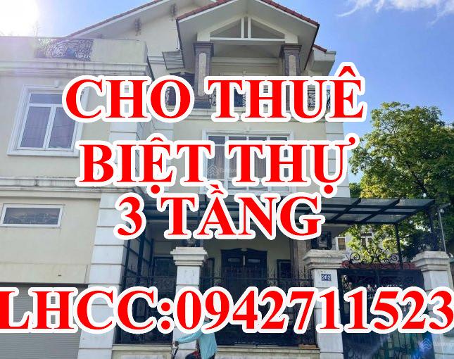 Chính chủ Cho thuê biệt thự 3 tầng tại số 202 đường Ngọc Thụy, Quận Long Biên, Hà Nội.