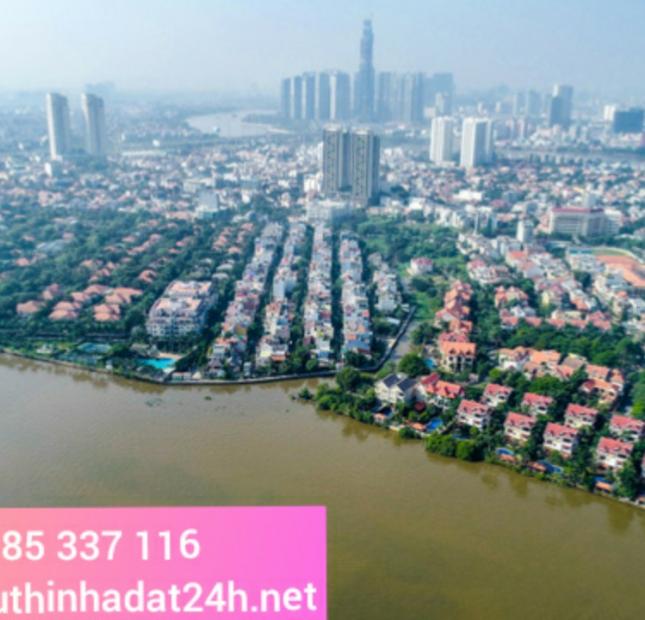 BÁN ĐẤT MT đường Nguyễn Văn Hưởng trực diện Landmark 81 Xây Cao 7 Tầng , P. Thảo Điền, Q2