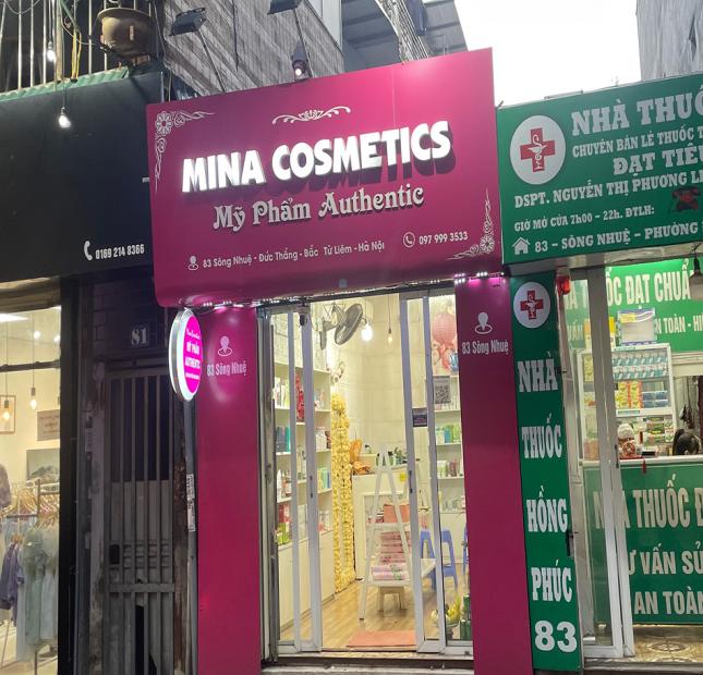 Sang nhượng cửa hàng Mỹ Phẩm ở ngay mặt đường khu phố thời trang , ẩm thực học viện Tài Chính ,