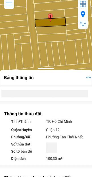 Bán Nhà 3 tầng Phường Tân Thới Nhất , Q12-102m2- chỉ nhỉnh 6 tỷ - Ôtô ngủ trong nhà.