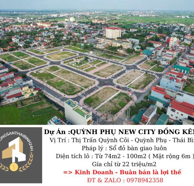 Đất trugn tâm thị trấn Quỳnh Côi - Quỳnh phụ - Thái Bình