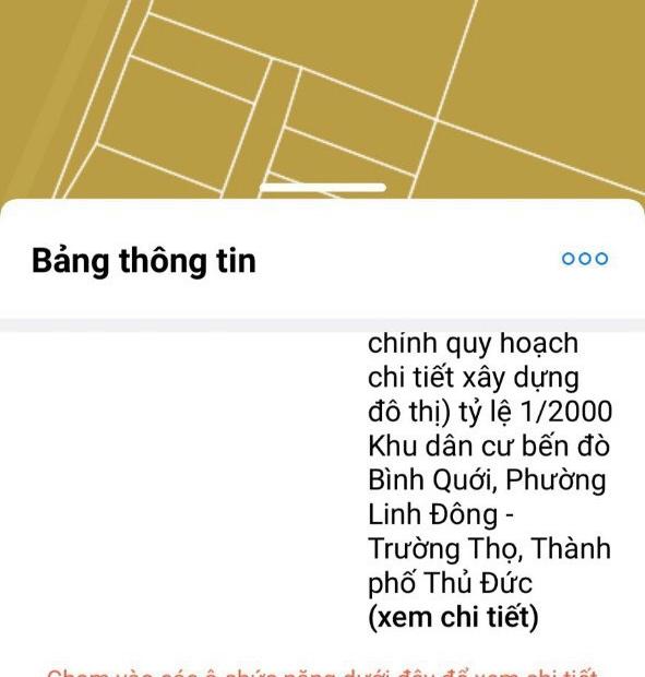 Bán đất đường số 34 Linh Đông giáp Phạm Văn Đồng, Thủ Đức (DT: 60m2 = 4*15 giá 3,95 tỷ)