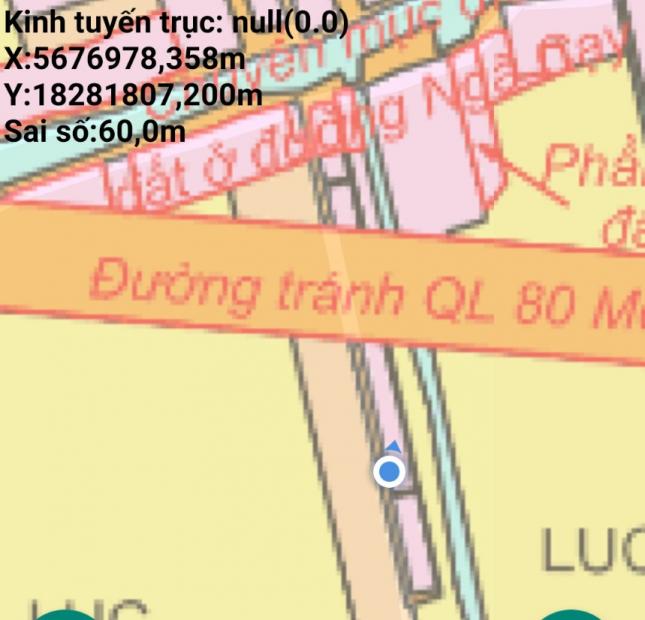 Nền giá rẻ KDC Tân Phú Đông gần lộ mới Quốc Lộ 80 TP Sa Đéc