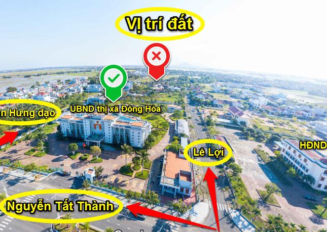 Chỉ còn duy nhất 2 lô đấu giá trung tâm hành chính thị xã Đông Hòa - Nam Phú Yên giá chỉ 14tr/m2