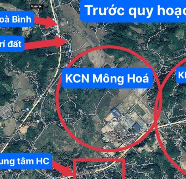 Lô góc 368m2 2 mặt đường tỉnh lộ 446 cạnh cổng KCN Mông Hóa