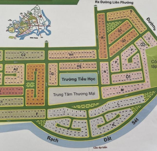 Chủ kẹt tiền cần bán gấp đất lô KDC Phú Nhuận,Liên Phường,P.Phước Long B,Quận 9