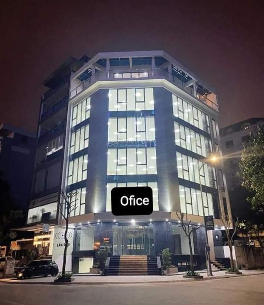 Cho thuê tòa nhà Văn Phòng tại Trung Hòa 170m x 7 tầng- thông sàn, lô góc