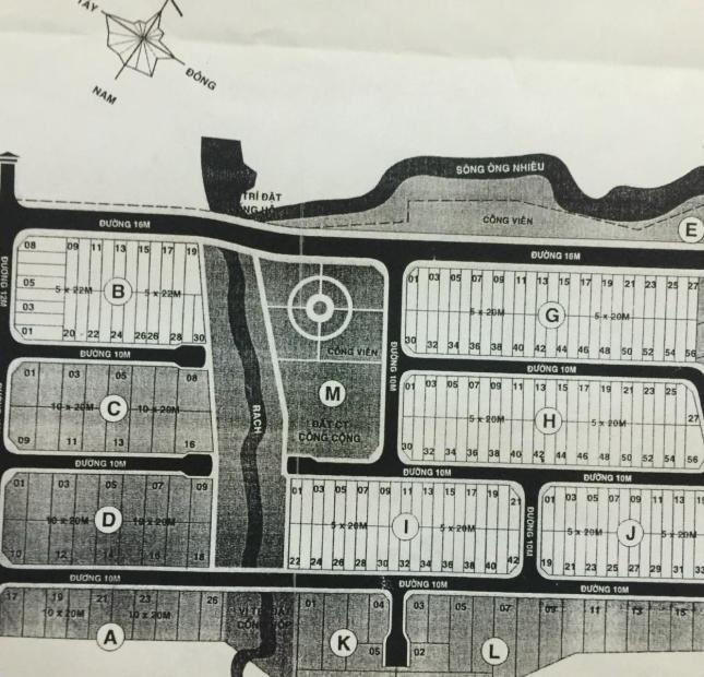 Chốt nhanh đất nền KDC Đông Dương,Bưng Ông Thoàn,P.Phú Hữu,Q9,diện tích 235m2 giá 35 tr/m2