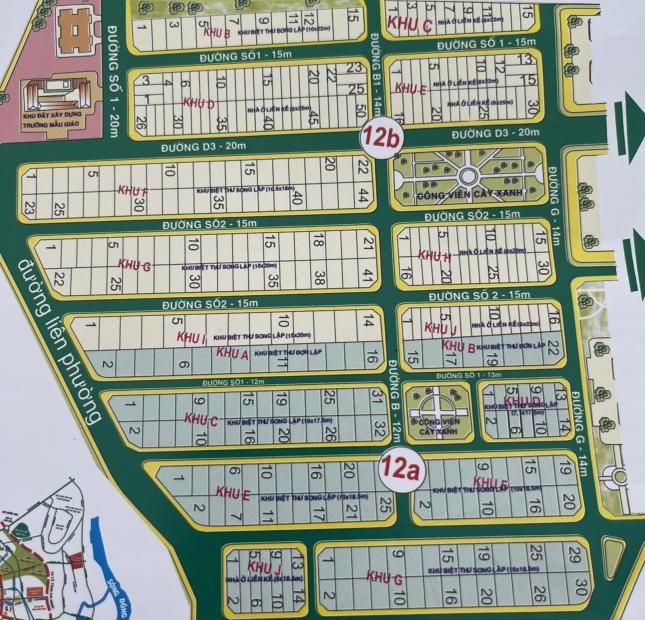 Săn ngay đất nền KDC Hưng Phú 1,Liên Phường,P.Phú Hữu,Q9,diện tích 90m2 giá 7.1 tỷ