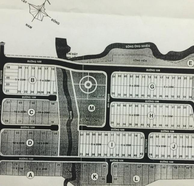 Sở hữu ngay đất lô KDC Đông Dương,Bưng Ông Thoàn,P.Phú Hữu,Q9,dt 200m2 giá 34tr/m2