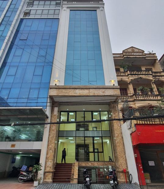 Cho thuê tòa nhà phố Nguyễn Chánh, Cầu Giấy, Hà Nội- 8 tầng thông sàn -100tr