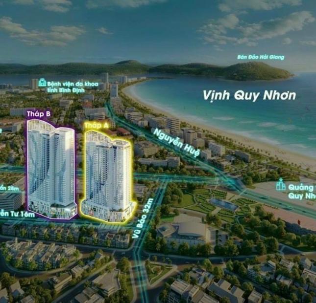 Căn hộ nghỉ dưỡng mặt biển sổ lâu dài Thé Sailing Bay Quy Nhơn CK ngay 21%