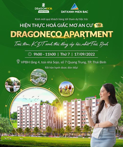 Bán căn hộ chung cư mới tại TP Thái Bình giá chỉ từ  300tr. 