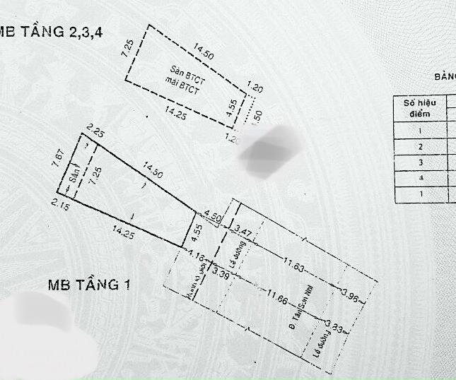 Mặt tiền kinh doanh Tân Sơn Nhì, 100 m2, Nhà 3 lầu, Giá 19.5 tỷ TL