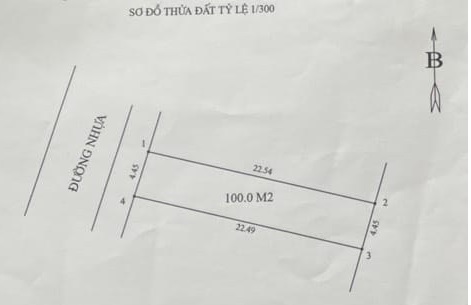 Bán đất mặt đường phố Dương Văn Bé 100m2 MT 4.5 mét Vuông đét chỉ 3.3 Tỷ 0968916962