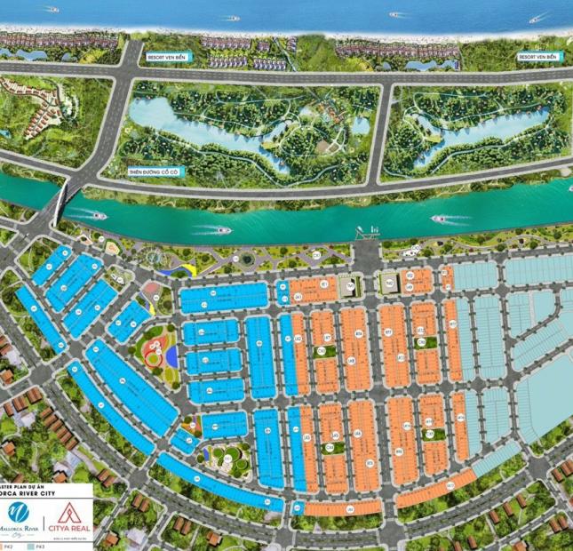 Bán  Đất nền ven sông cổ cò cạnh cocobay Đà Nẵng giá chỉ 14tr/m2 Mallocar city