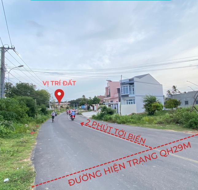1 Suất ngoại giao lô đất thổ mặt tiền đường nhựa 29m ven biển Tuy Phong