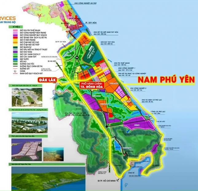 Đất nền sân bay Tuy Hòa Trung tâm hành chính khu đô thị Nam Phú Yên