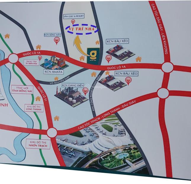 CHÍNH CHỦ BÁN ĐẤT ĐẸP NGAY KCN BÀU XÉO, TÂY HOÀ, TRẢNG BOM, ĐỒNG NAI.