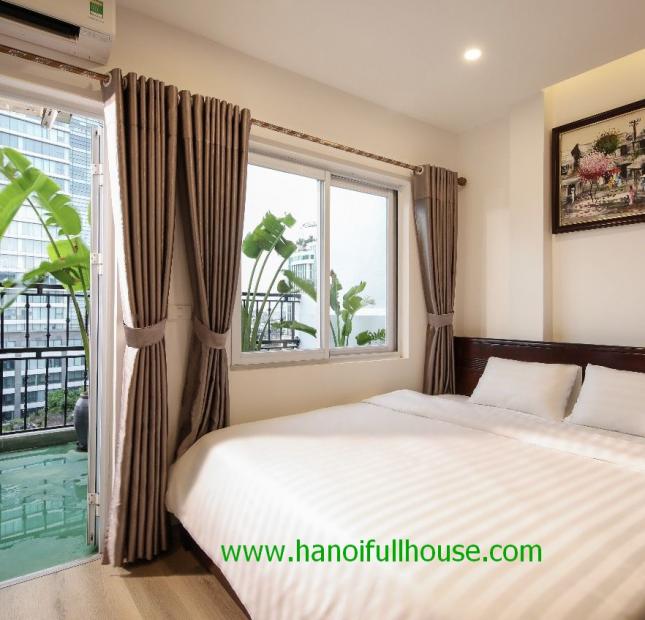 Căn hộ 2 phòng ngủ với nhiều ánh sáng, ban công rộng cho thuê 0983739032