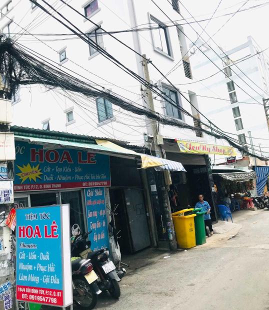 Bán đất/nhà nát HXT Bùi Đình Túy 5x12m/60m2, giá tốt 8.5 tỷ