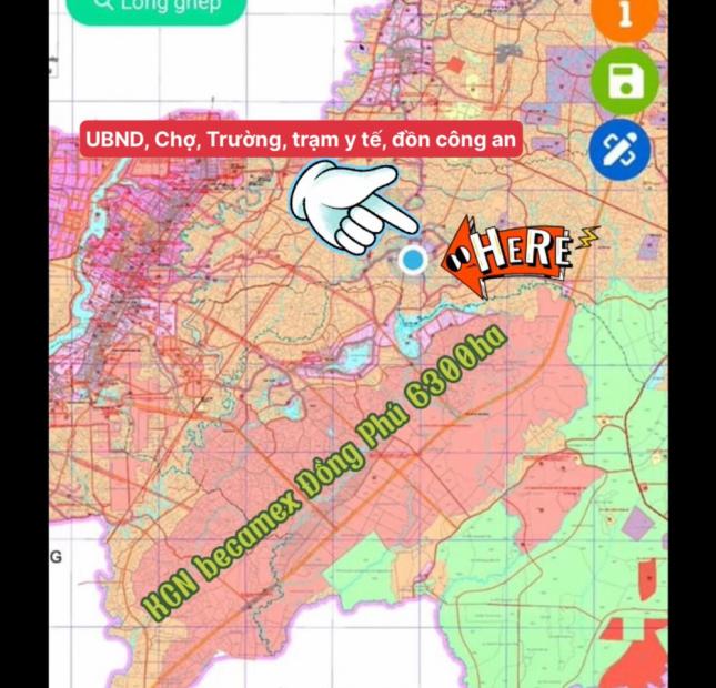 Chính chủ ra gấp 300m2 ngay tuyến số 4 chỉ 1km, KCN Becamex, UBND chợ trường 300m chỉ 490tr