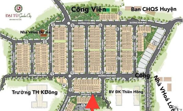 Chính chủ cần bán nhanh lô đất thuộc dự án Đại Từ Garden city- Đại Từ - Thái Nguyên.